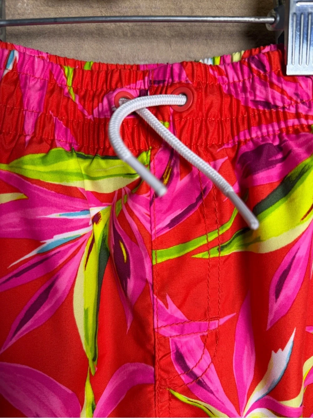 Old Navy boys  Swim Shorts - Vibrant Tropical Print . Size 10
